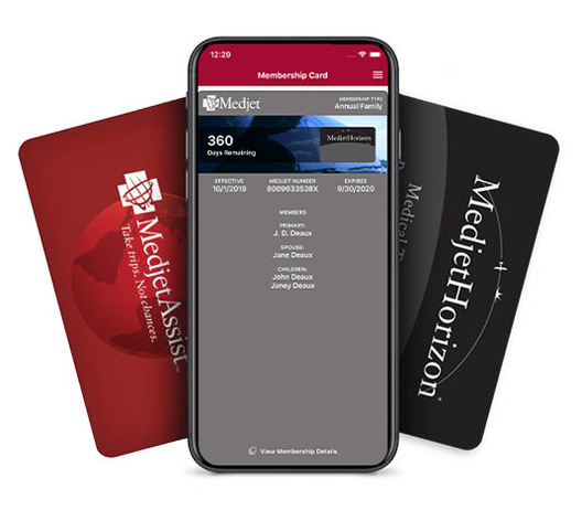 medjet-app-with-membership-cards